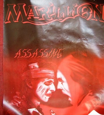 Lot 1069 - A quantity of music posters to include Marillion