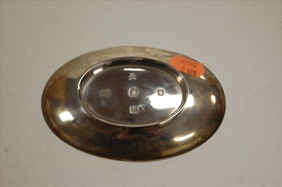 Lot 264 - A modern silver sweetmeat dish with...