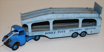 Lot 479 - A Dinky Toys Pullmore Car Transporter No. 982