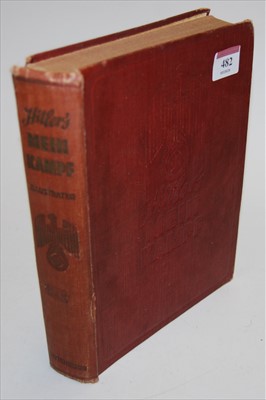 Lot 482 - Hitler's Mein Kampf, Hutchinsons illustrated...