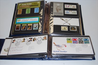 Lot 463 - A large collection of stamps and first day...