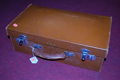 Lot 467 - A mid-20th century medical student's briefcase,...