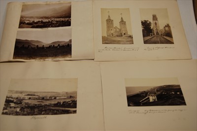 Lot 484 - A quantity of mounted monochrome photographs...