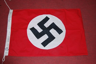 Lot 502 - A reproduction German NSDAP Party Members flag