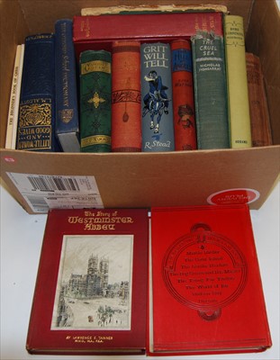 Lot 503 - A box of sundry volumes together with boxing...