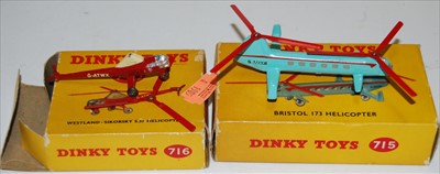 Lot 524 - A Dinky Toys boxed aircraft group to include...