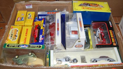 Lot 532 - One box containing a quantity of mixed diecast...