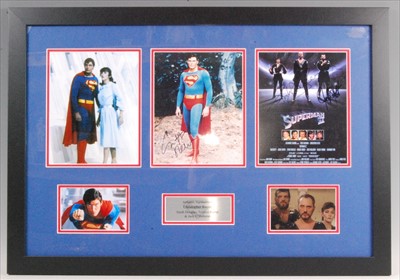 Lot 517 - Superman, a rare autograph presentation