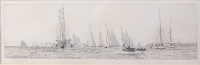 Lot 1392 - William Lionel Wyllie (1851-1931) - Flotilla...