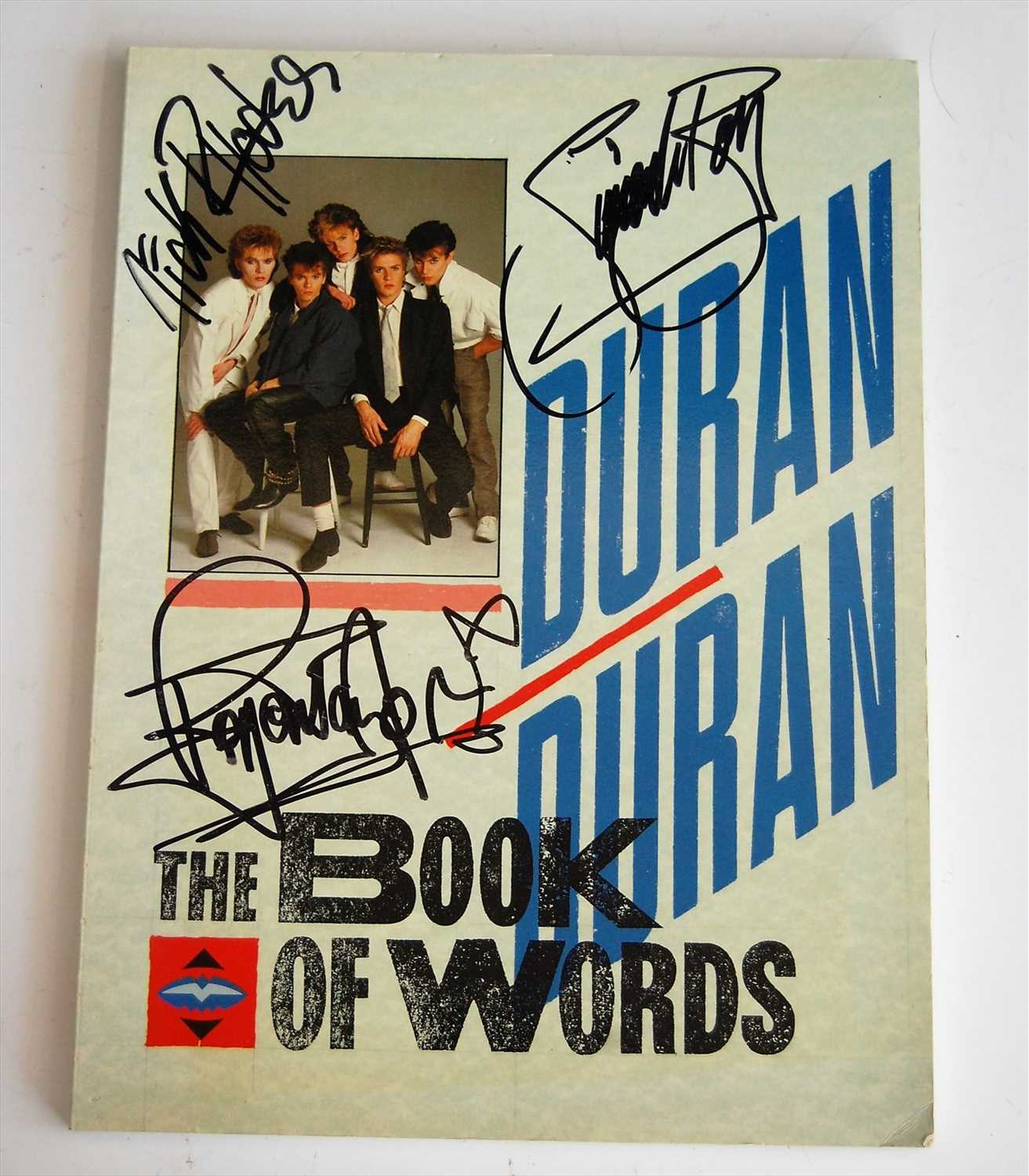 Lot 527 - 1984 Duran Duran 'The Book of Words', single...