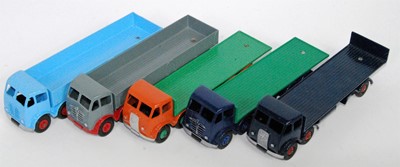 Lot 1906 - Five various repainted and reconditioned Dinky...