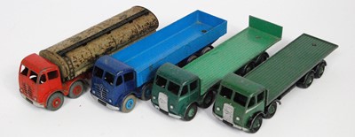 Lot 1912 - Four various play worn and loose Dinky Toy...