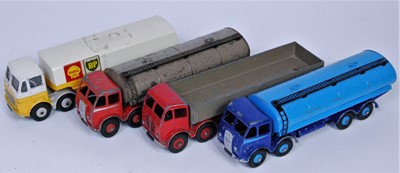 Lot 1913 - Four various loose and play worn Dinky Toy...