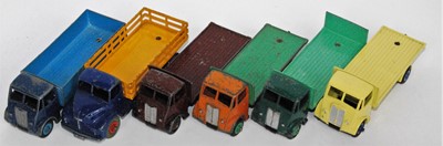 Lot 1914 - Six various play worn and repainted Dinky Toy...