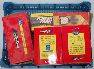 Lot 1209 - Four various boxed Britains 1/32 scale model...