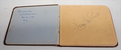 Lot 579 - A mid-20th century autograph album
