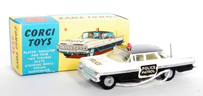 Lot 1602 - A Corgi Toys No. 481 Chevrolet Impala Police...