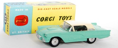 Lot 1608 - A Corgi Toys No. 214 Ford Thunderbird saloon...