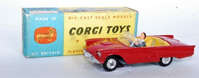 Lot 1610 - A Corgi Toys No. 215S Ford Thunderbird open...