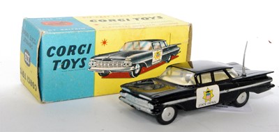 Lot 1612 - A Corgi Toys No. 223 Chevrolet State Patrol...