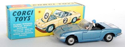 Lot 1616 - A Corgi Toys No. 318 Lotus Elan S2 comprising...