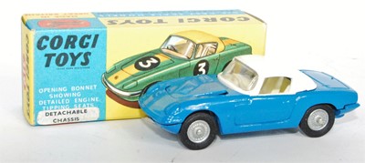 Lot 1618 - A Corgi Toys No. 319 Lotus Elan Coupe,...