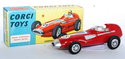 Lot 1621 - A Corgi Toys No. 150S Vanwall F1 Grand Prix...