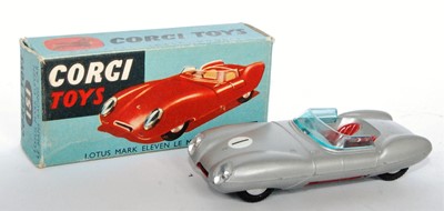 Lot 1627 - A Corgi Toys No. 151 Lotus Mk11 Le Mans race...