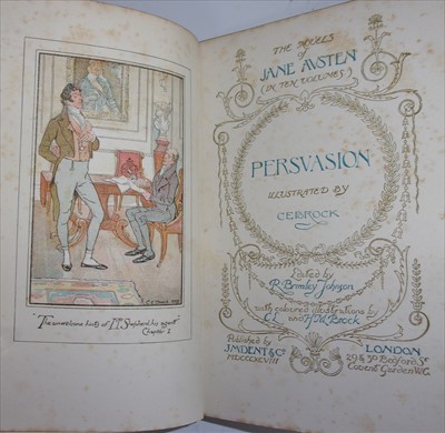 Lot 1053 - The Novels of Jane Austen (in Ten Volumes)....