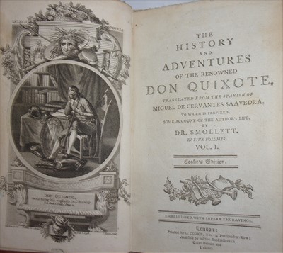 Lot 1054 - CERVANTES, The History and Adventures of the...