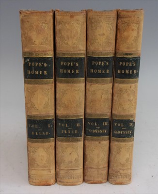 Lot 1069 - HOMER, (transl POPE), The Iliad & The Odyssey....