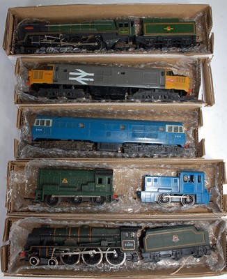 Lot 734 - Selection of steam and diesel locomotives by...