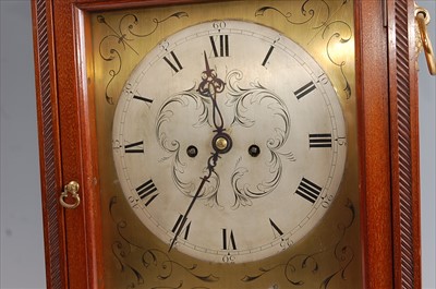 Lot 2556 - A 19th century mahogany cased bracket clock,...