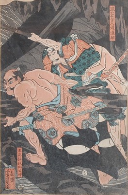 Lot 1346 - Utagawa Yoshikazu (act.1850-1870) - The...