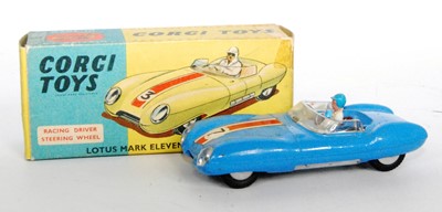 Lot 1630 - A Corgi Toys No. 151A Lotus Mk11 Le Mans...