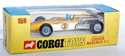 Lot 1632 - A Corgi Toys No. 159 Cooper Maserati F1 race...