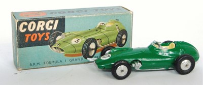 Lot 1636 - A Corgi Toys No. 152 BRM F1 Grand Prix race...