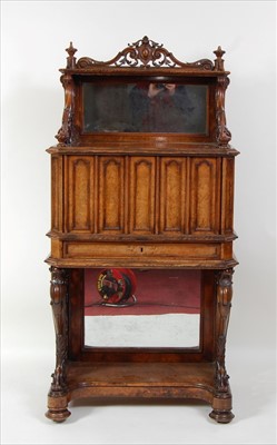 Lot 1533 - H. Brooks & Co of London - a Victorian burr...