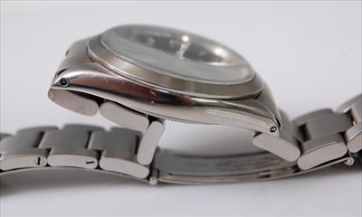 Lot 1250 - A gent's Rolex steel Oyster Perpetual Explorer...