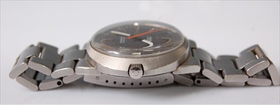 Lot 1254 - A gent's steel Omega Dynamic automatic...