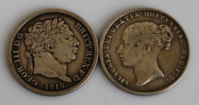 Lot 479 - Great Britain, 1816 shilling