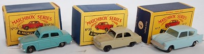 Lot 2309 - A Matchbox 1/75 series boxed saloon diecast...