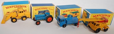 Lot 2314 - Four various boxed Matchbox Regular Wheels...