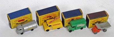 Lot 2315 - Four various boxed Matchbox Regular Wheels...