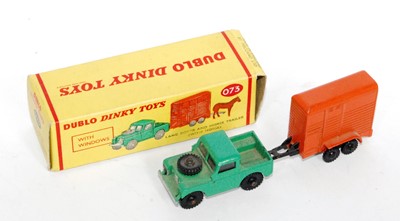 Lot 1941 - A Dublo Dinky Toys No. 073 Land Rover and...