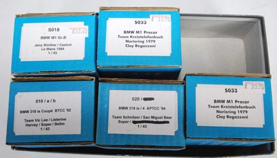 Lot 1562 - Five various boxed Baymo 1.43 scale resin...