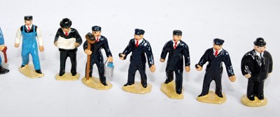 Lot 379 - Twenty two reproduction figures in Hornby...