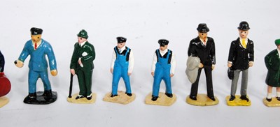 Lot 380 - Twenty two reproduction figures in Hornby...