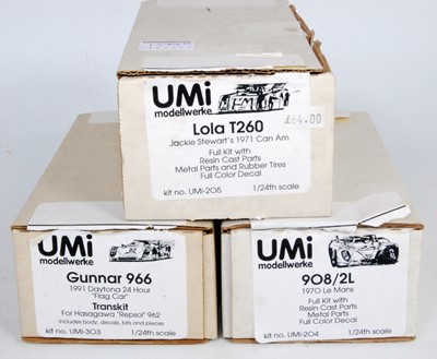 Lot 1579 - Three various boxed Umi Model Company 1/24...