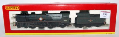 Lot 890 - Hornby loco and tender - 'Trafford Model...